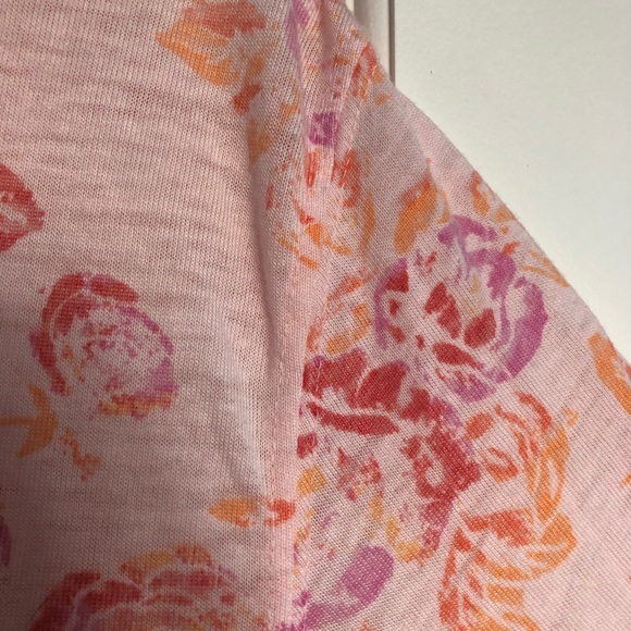 Free People floral pink shirt - Picture 3 of 4